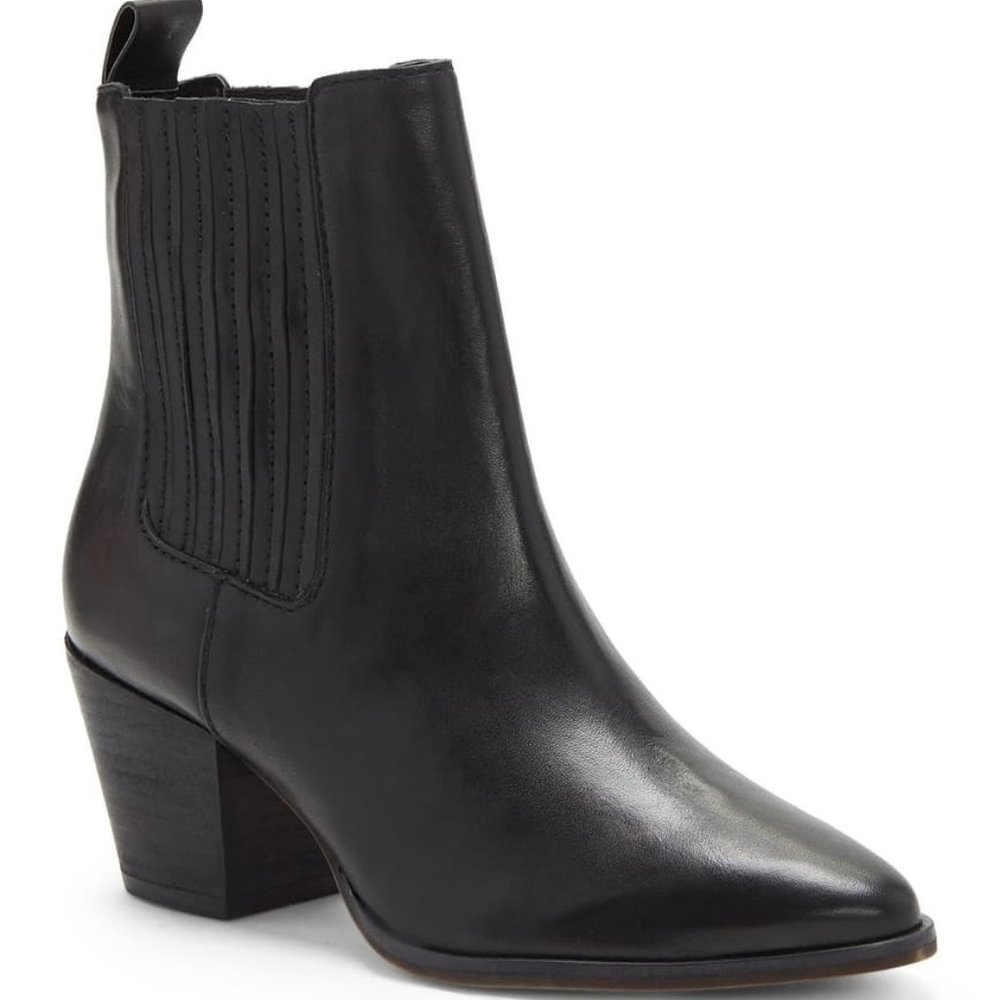 NIB Black Leather Radah Lucky Brand Boots